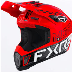 CASCO FXR YOUTH CLUTCH 26 RED PARA NIÑO