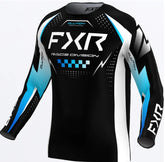 JERSEY FXR CLUTCH PRO 26 BLACK/BLUE/WH