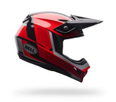 CASCO BELL MX-10 MIPS SPIRAL NGO/ROJO