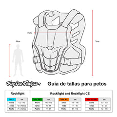 PROTECTOR DE PECHO ROCKFIGHT WHITE