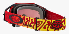 GOGGLE AIRBRAKE MX TLD TRIPPY RED