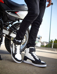 TENIS BOTA RICKY ATACAMA NEGRO BLANCO