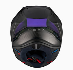 CASCO L X.R3R ZERO PRO 2 CARBON AZUL MAT