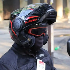 CASCO LS2 SCOPE SKID NGO/ROJ FF902