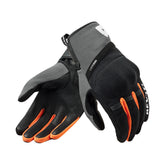 GUANTES MOSCA 2 NEGRO NARANJA REVIT