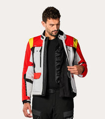 CHAMARRA REVIT OFFTRACK 3 H2O RED WHITE