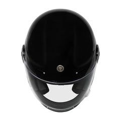 CASCO T1 NEWPORT RETRO NEGRO PLATA