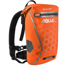 MOCHILA IMPERMEABLE 20L AQUA OXFORD NARANJA