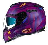 CASCO NEXX SX. 100 ENIGMA AUBERGINE MATTE