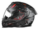 CASCO NEXX SX. 100R ABISAL ROJO NEGRO
