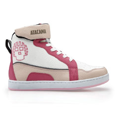 TENIS BOTA STEFF ATACAMA ROSA BLANCO