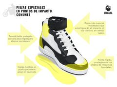 TENIS BOTAS JEFF ATACAMA GRIS