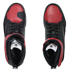 TENIS BOTA MCGRATH ATACAMA NEGRO ROJO