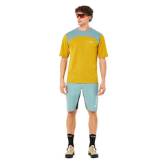 JERSEY FREE RIDE SS AZUL/MOSTAZA