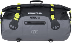AQUA T-50 ROLL BAG BLACK GREY FLUO