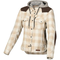 SUDADERA INLAND P/MUJER BEIGE/CAFE