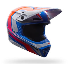 CASCO BELL MX-10 MIPS SPEEDWAY BCO/AZUL