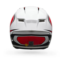 CASCO BELL QUALIFIER DLX  MIPS TARMAC ROJO BLANCO