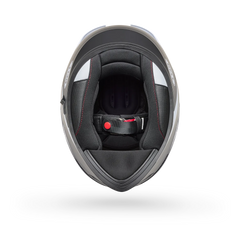 CASCO BELL LITHIUM FLIP NEGRO/BLANCO