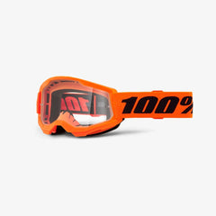 GOGGLE STRATA 2 JUNIOR NEON ORANGE CLEAR