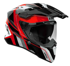 CASCO AIROH COMMANDER 2 SKIP RED GLOSS
