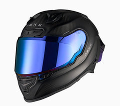 CASCO L X.R3R ZERO PRO 2 CARBON AZUL MAT