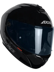 CASCO AXXIS  DRAKEN NEGRO BRILLO A1 SOLID