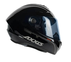 CASCO AXXIS  DRAKEN NEGRO BRILLO A1 SOLID
