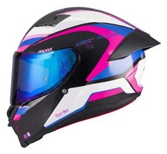 CASCO FENIX TURBULENCE B8 ROSA BRILLO AXXIS