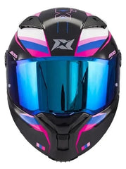 CASCO FENIX TURBULENCE B8 ROSA BRILLO AXXIS