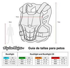 PETO XL/2XL Rockfight Protector BlUE