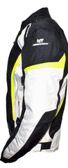 CHAMARRA HEBOTECH MESH NEGRO BLANCO