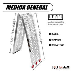 RAMPA TEIX PLATA PLEGABLE