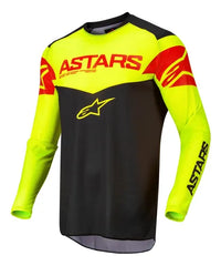 JERSEY FLUID TRIPPLE NGO/AMA FLUO/ROJO