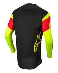 JERSEY FLUID TRIPPLE NGO/AMA FLUO/ROJO