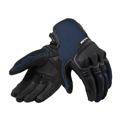 GUANTES  DUTY NEGRO AZUL REVIT