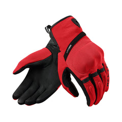 GUANTES MOSCA 2 NEGRO ROJO REVIT