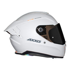 CASCO AXXIS HAWK BLANCO BRILLANTE