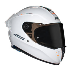 CASCO AXXIS HAWK BLANCO BRILLANTE