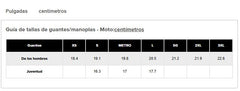 GUANTE FXR APEX 26 BLACK/WHITE