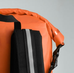 MOCHILA IMPERMEABLE 20L AQUA OXFORD NARANJA