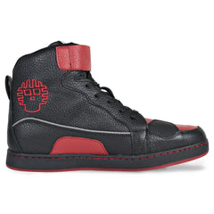 TENIS BOTA MCGRATH ATACAMA NEGRO ROJO