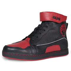 TENIS BOTA MCGRATH ATACAMA NEGRO ROJO