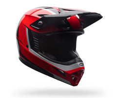CASCO BELL MX-10 MIPS SPIRAL NGO/ROJO