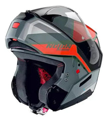 CASCO N90-3 WILCO 29 GRIS MATE/ROJO