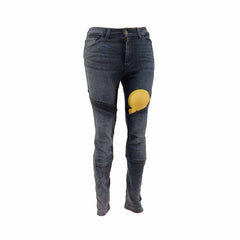 PANTALON BIKER DAMA REGULAR NEGRO