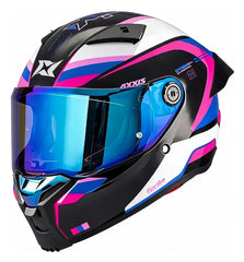 CASCO FENIX TURBULENCE B8 ROSA BRILLO AXXIS