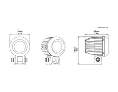 POD DE LUZ LED D2