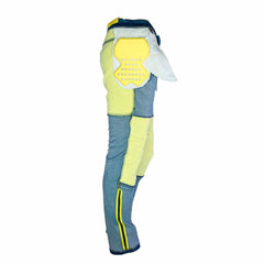 PANTALON BIKER REGULAR AZUL