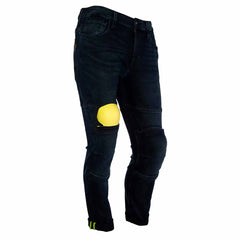 PANTALON BIKER REGULAR NEGRO